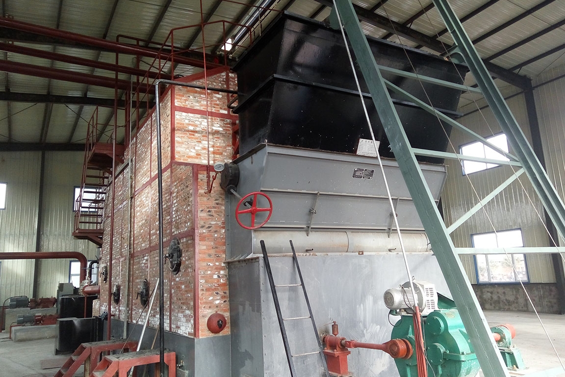 Pipe type boiler with combined thread and pipe